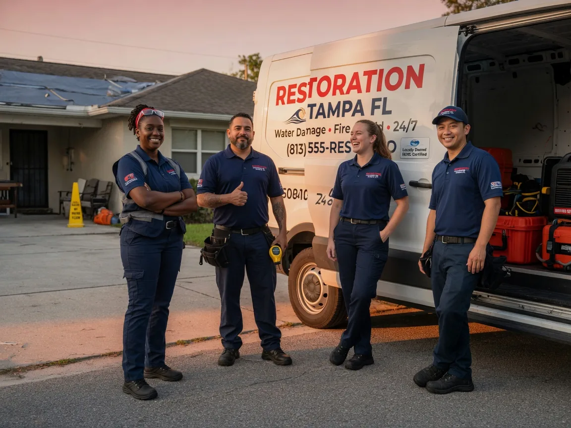 Water Damage Restoration company in Grinnell, KS